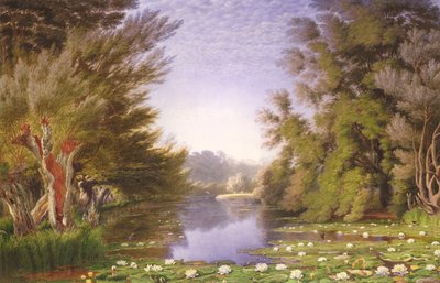 Water Lillies on the Cherwell by Joseph Mallord William Turner